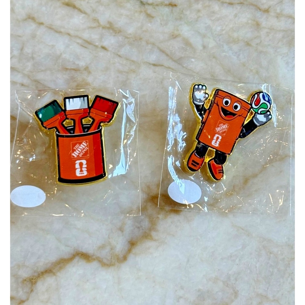 FIFA World Cup 2026 Soccer Home Depot Collector's Pins - Set of 2